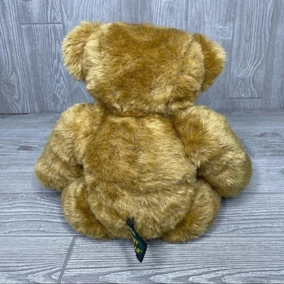 15“ Vermont teddy bear with clothes light brown needs repair arm is off - Picture 12 of 13